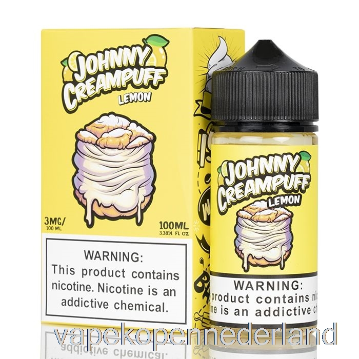 Vape Nederland Citroen - Johnny Creampuff - 100ml 0mg